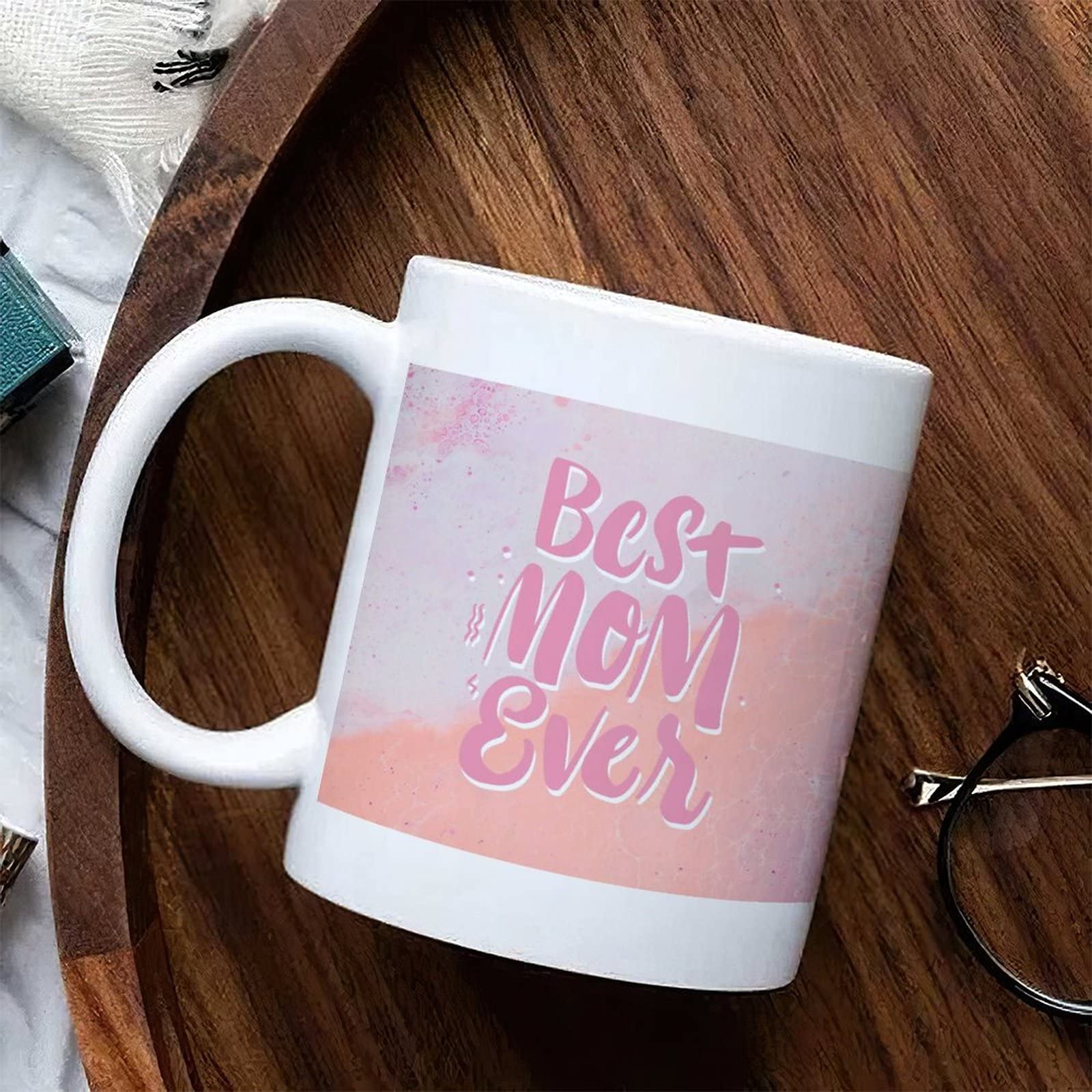 11oz Ceramic Coffee Mug - Happy Mother's Day Gift for New Moms, Inspirational Tea Cup with Glossy Finish | Perfect for Coffee Lovers, Office Use & Cozy Home Brewing