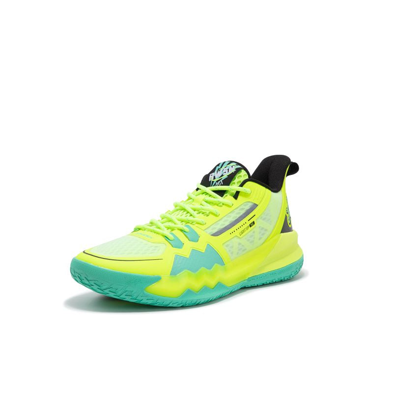 361 Degrees Burning Force 4 LED Light Up Basketball Shoes for Men - High Performance Indoor/Outdoor Court Shoes for Basketball Training & Games