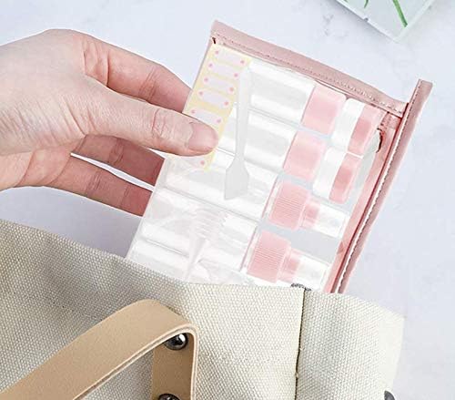 JB Export Portable Travel Cosmetic Bottles - Leak-Proof Plastic Squeeze Spray Bottles for Makeup, Toiletries & Liquid Storage | Perfect for Travel, Gym & Daily Organizing
