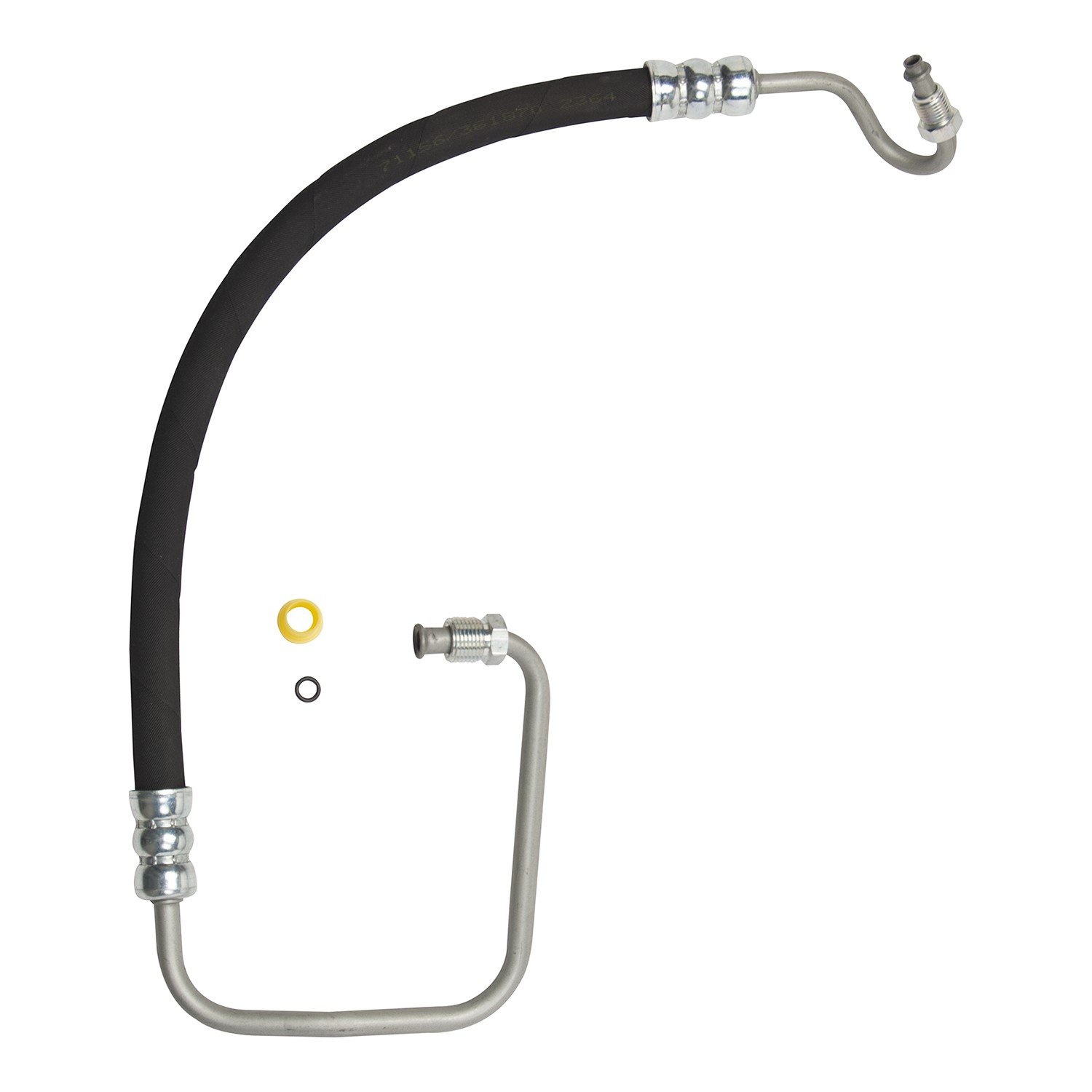 Edelmann 71156 Power Steering Pressure Hose - High Performance Replacement for Smooth Steering - Perfect for Ford, Chevy, Dodge & More