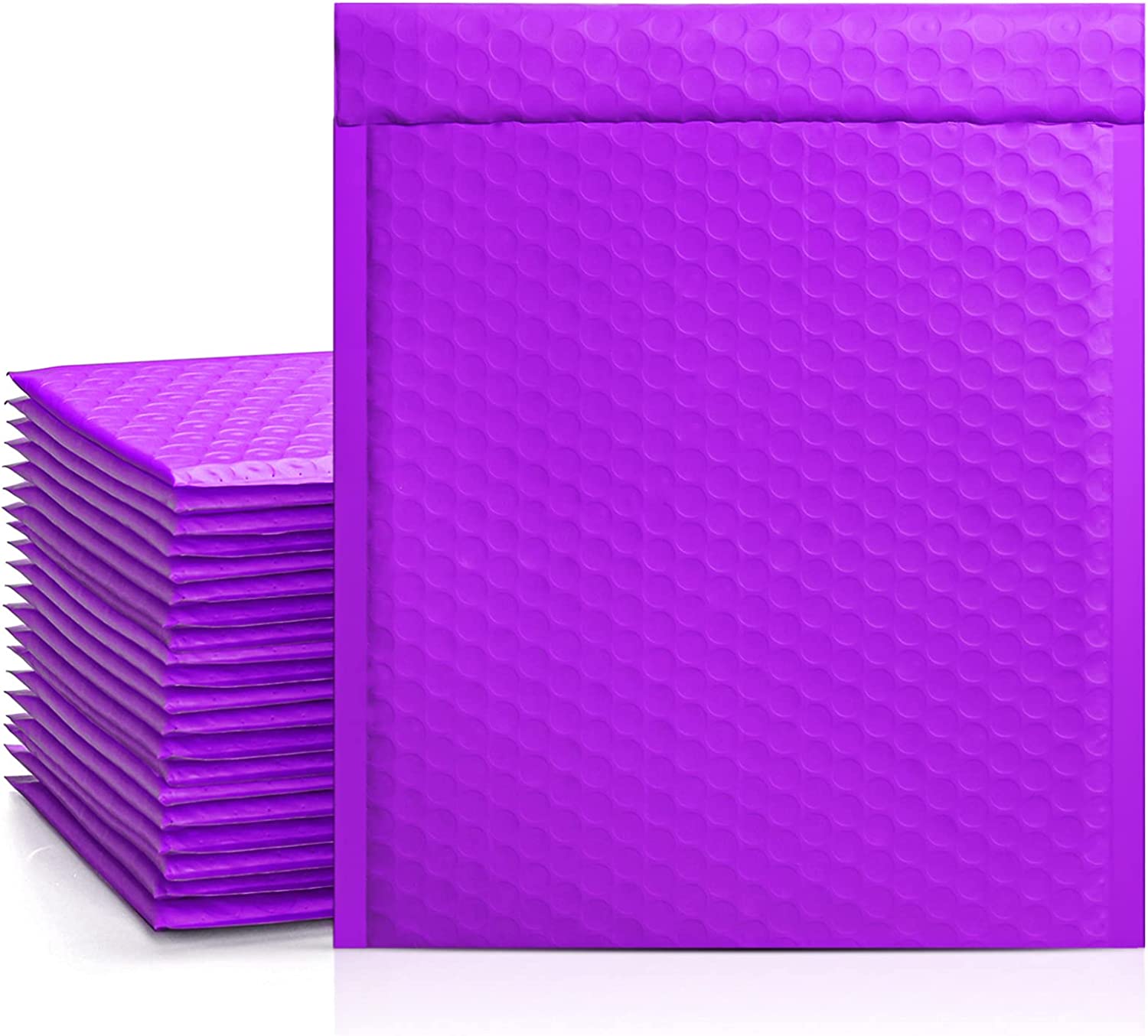 8.5x12 Inch Bubble Mailers - Padded Envelopes for Shipping, Mailing & Packaging - Waterproof & Tear-Resistant for Ecommerce, Small Business & Online Sellers (Pack of 50) - Perfect for Shipping Jewelry, Books, Cosmetics & Small Items