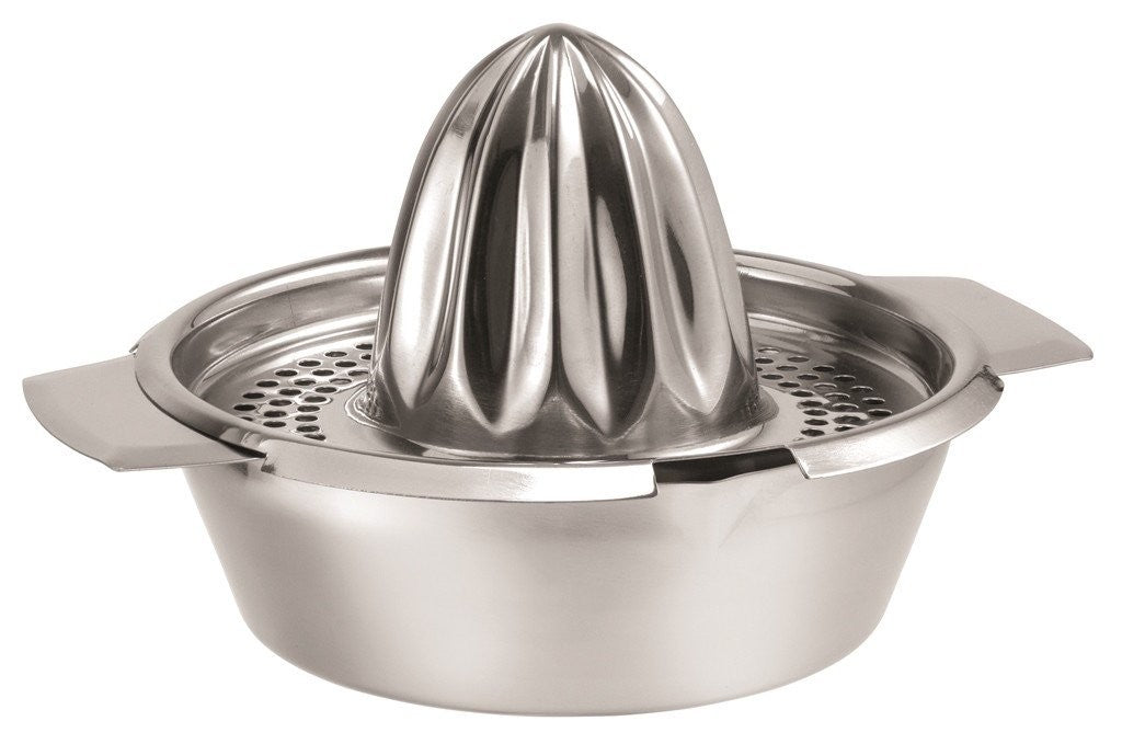 Premium Avanti Stainless Steel Orange Juicer - Hand Press Citrus Squeezer for Fresh Juice - Perfect for Breakfast, Cocktails & Healthy Drinks