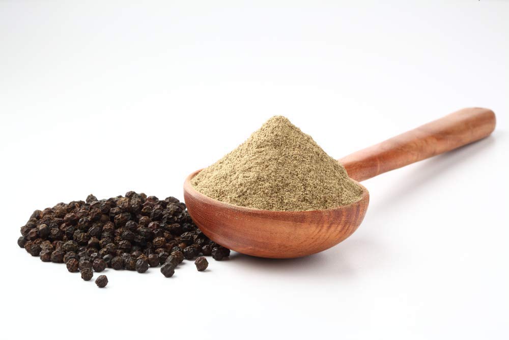 Sun Waves Natural Jadi Booti Kali Mirch Powder | Black Pepper Powder (Piper Nigrum) 400g | Premium Spice for Cooking, Seasoning & Health Benefits