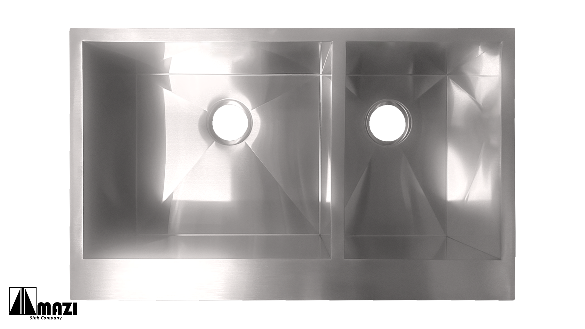 Premium Handmade Stainless Steel Farmhouse Sink HFO3320 - Rust-Resistant Kitchen Sink for Modern Farmhouse, Country Style & Rustic Home Decor