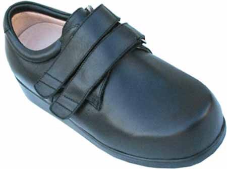 Mt. Emey 802 Men's Comfortable Dress Casual Shoes - Black Supra-Depth Cushioned Footwear for Office, Business & Everyday Wear