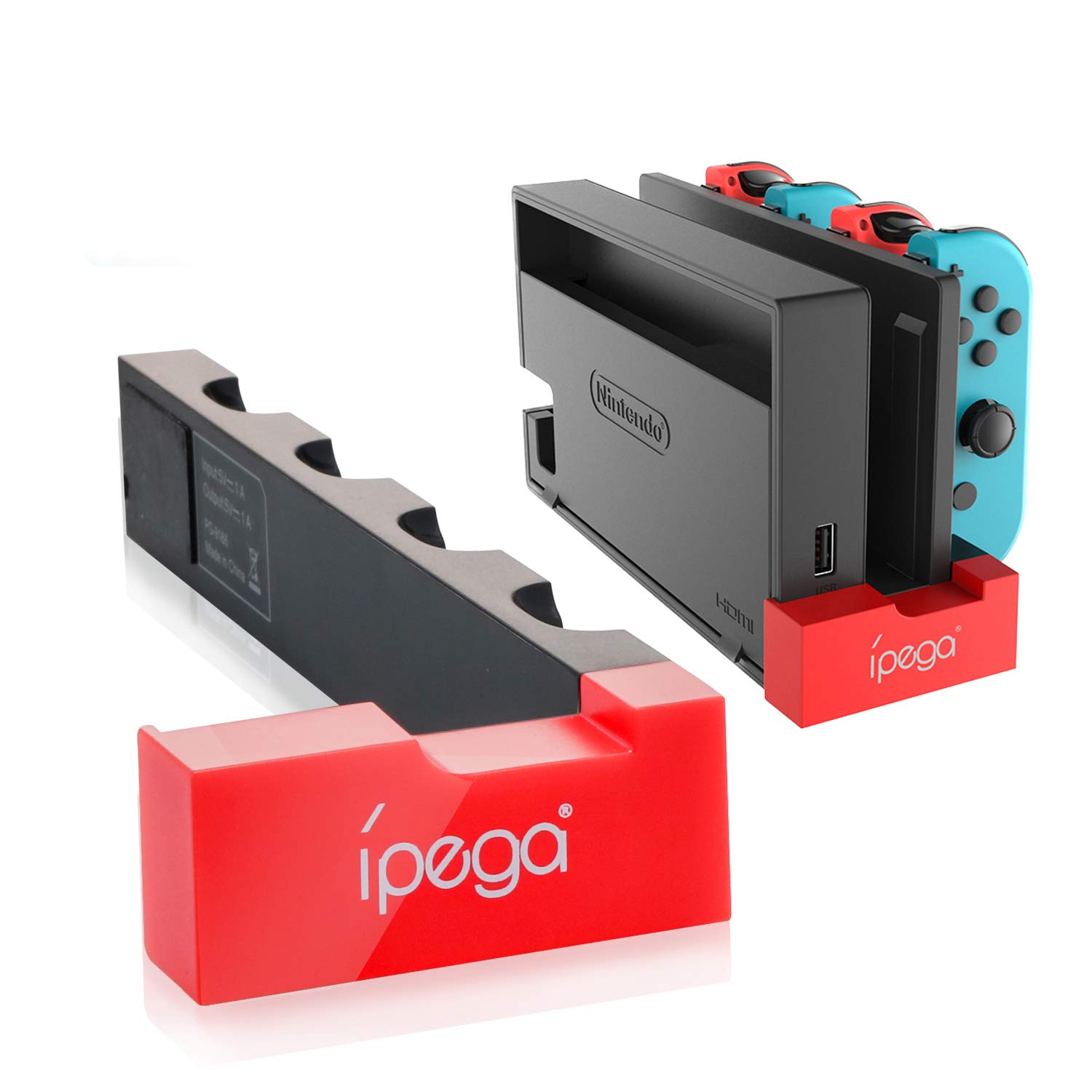 Nintendo Switch Joy-Con Charging Dock - Fast Charger for Switch Joy-Cons | Perfect for Gaming Sessions & Multiplayer Setups