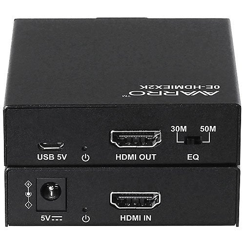 AVARRO 0E HDMIEX2K 1080P HDMI Over Single UTP Extender - 4K/1080P HD Video & Audio Signal Transmitter for Home Theater, Gaming & Conference Room Setup (Up to 230ft)