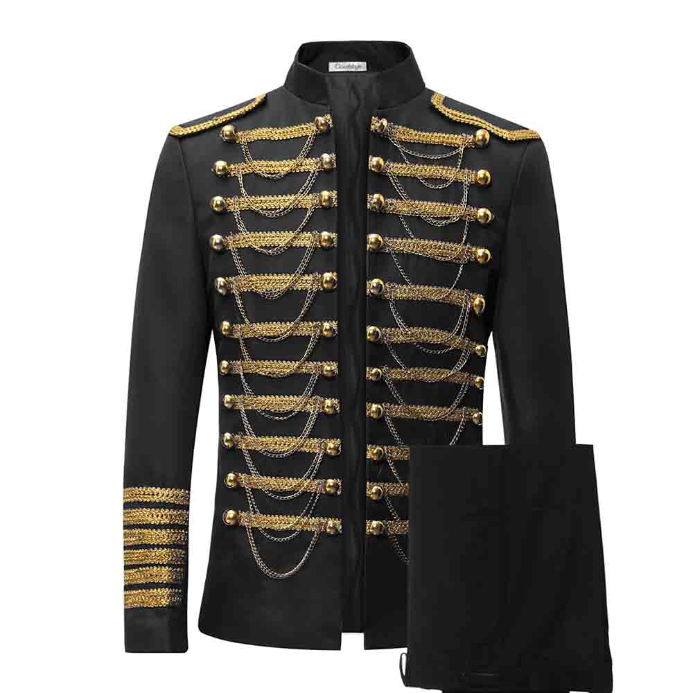 2 Piece Black Luxury Suit Slim Fit Stylish Suit for Men - Formal Business Attire, Wedding & Special Occasions