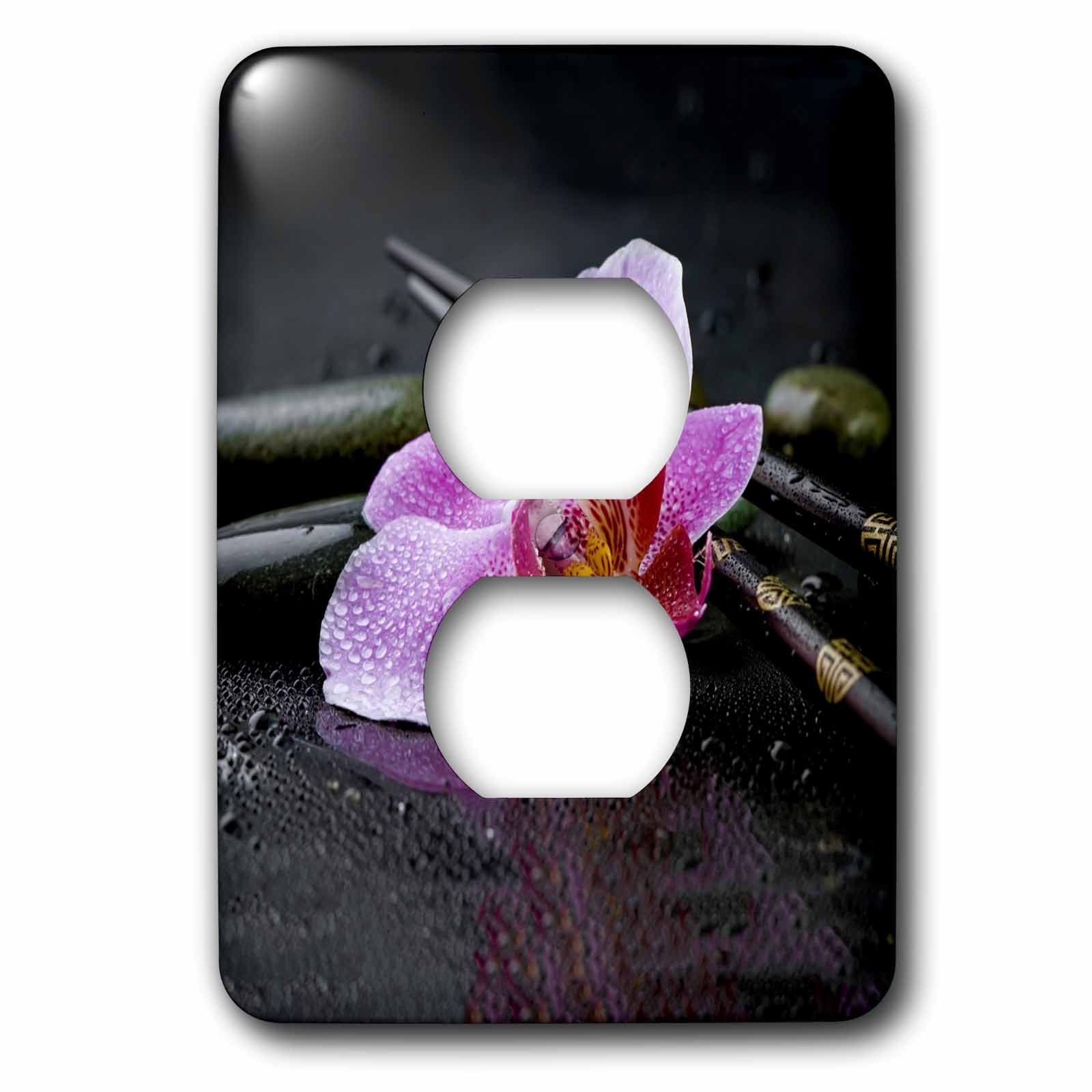 3D Rose Light Switch Cover - Decorative for Home & Office