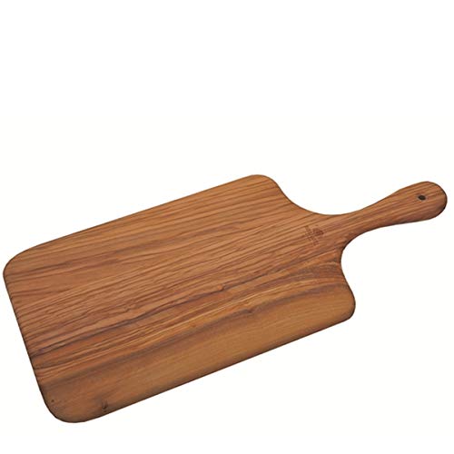 Handmade Vintage French Olive Wood Cutting Board - Large Size for Kitchen, Charcuterie, Cheese Serving & Gourmet Food Presentation