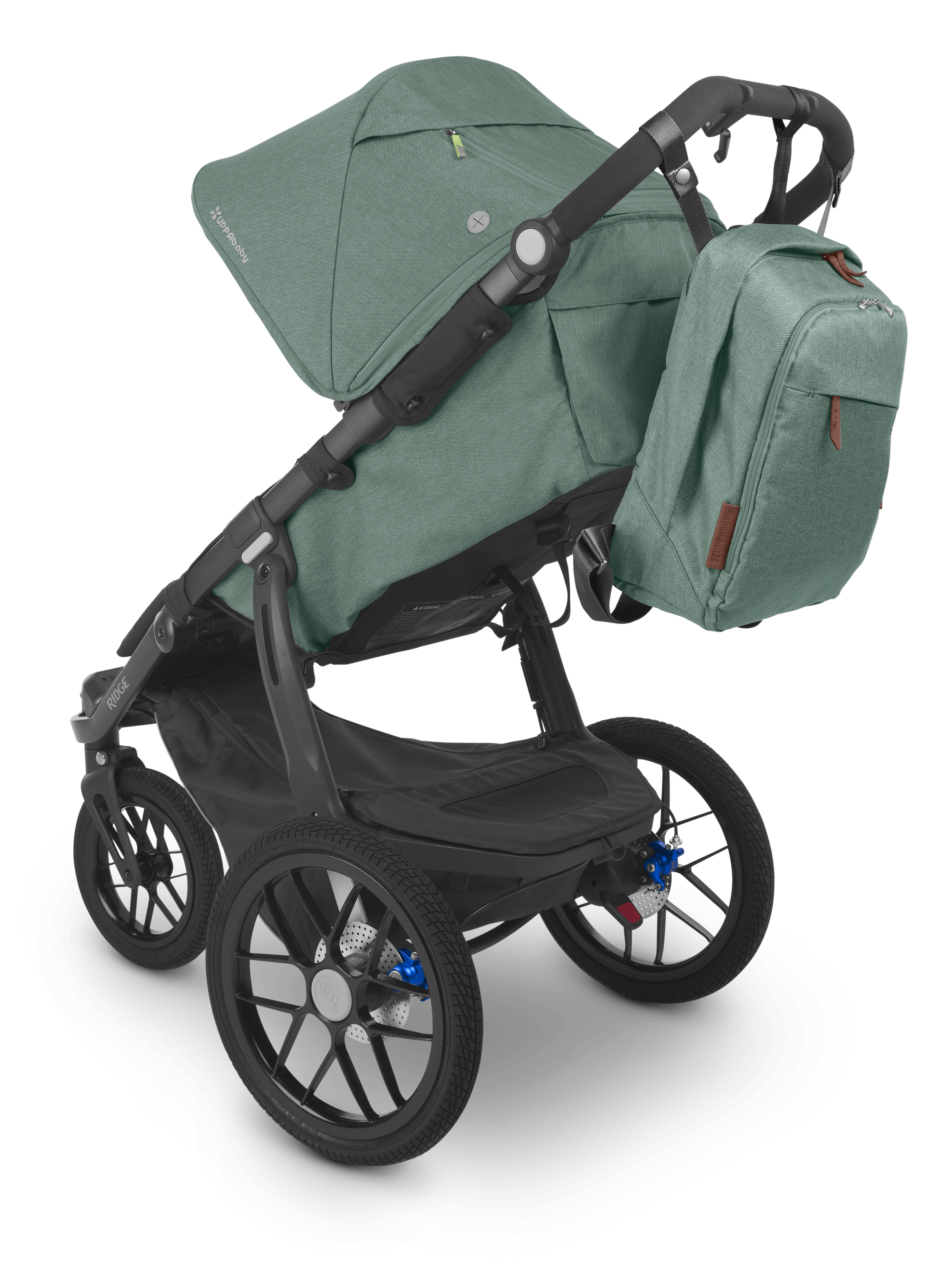 UPPAbaby Ridge All-Terrain Jogging Stroller - Lightweight Compact Travel Stroller for Running, Hiking & Outdoor Adventures