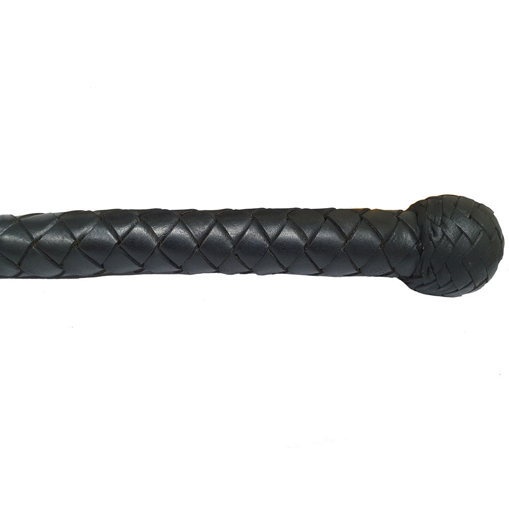 Premium Forked Saddle Leather Snake Whip - Durable Equestrian Training Tool for Horseback Riding & Western Shows | Perfect for Cowboy Performances, Rodeos, and Equestrian Practice