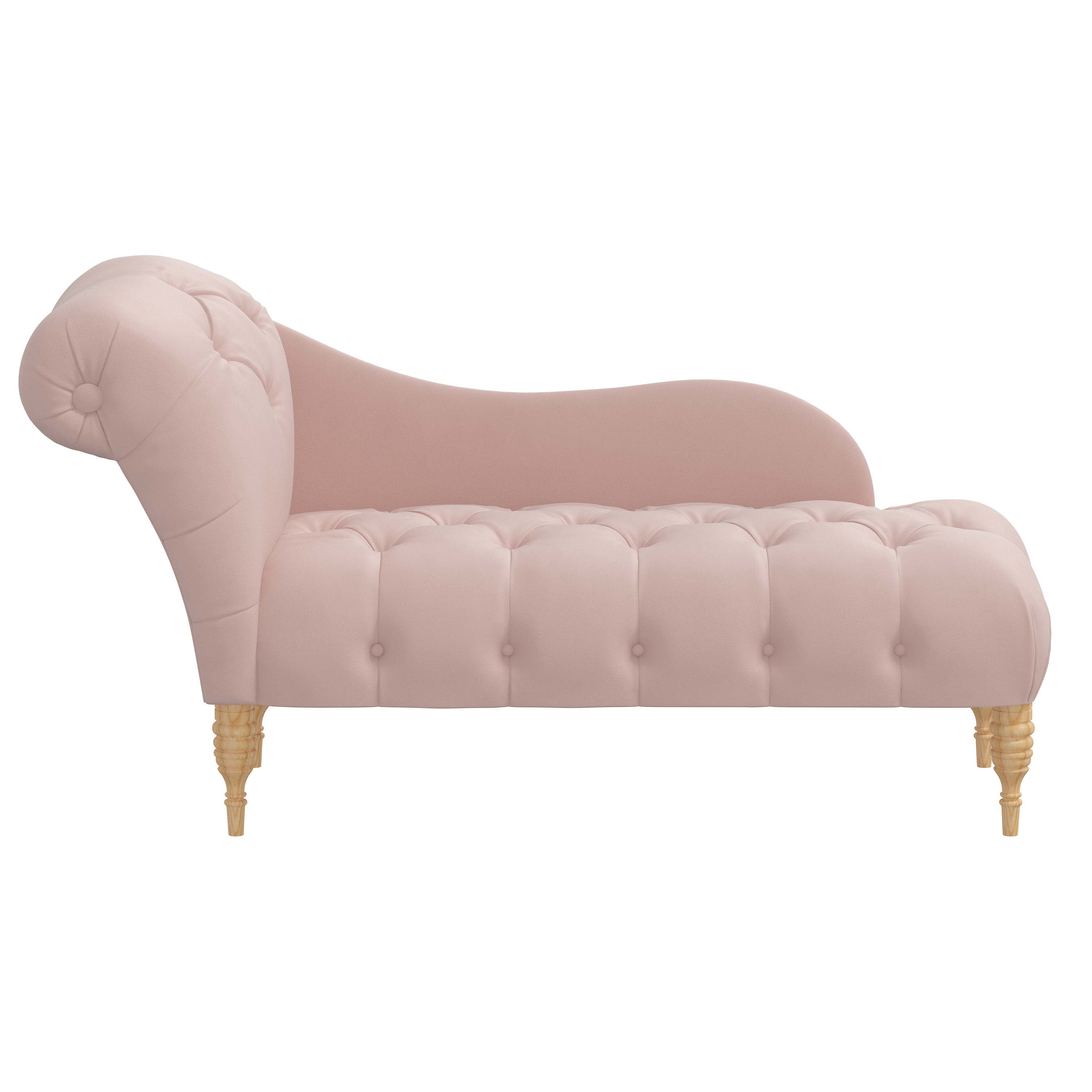 Rowen Chaise Lounge Chair - Modern Accent Furniture for Living Room, Bedroom & Patio - Stylish Upholstered Seating with Wooden Legs - Perfect for Relaxing, Reading & Decorating Your Home