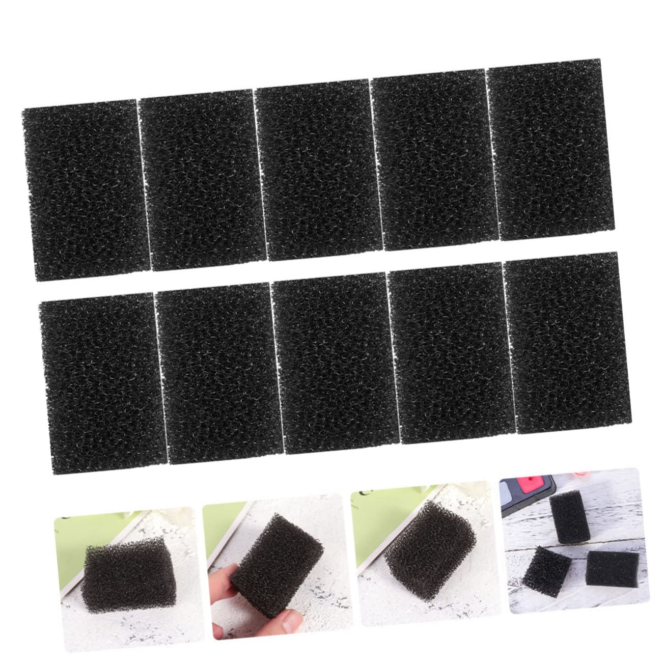 FOMIYES 5 Sets Halloween Special Effect Makeup Sponges - Stipple Sponge for Blood, Scars & Scratches | 16pcs x 5 | Professional SFX Makeup Tools for Cosplay, Theater & Horror Costumes