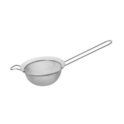 14cm Stainless Steel Small Strainer - Fine Mesh Kitchen Sieve for Straining Pasta, Tea, and Vegetables | Durable & Easy to Clean