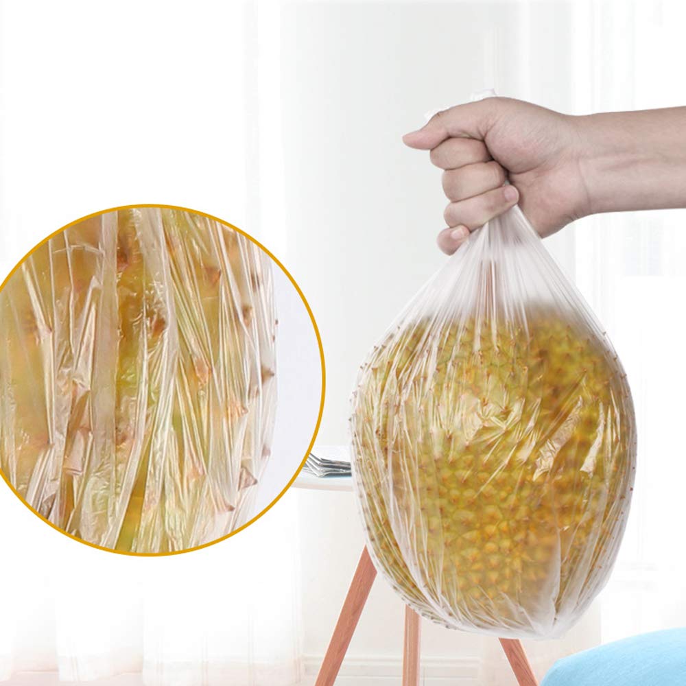Vababa 13 Gallon Clear Tall Kitchen Trash Bags - 225 Count Heavy Duty Garbage Bags for Home, Office & Outdoor Use