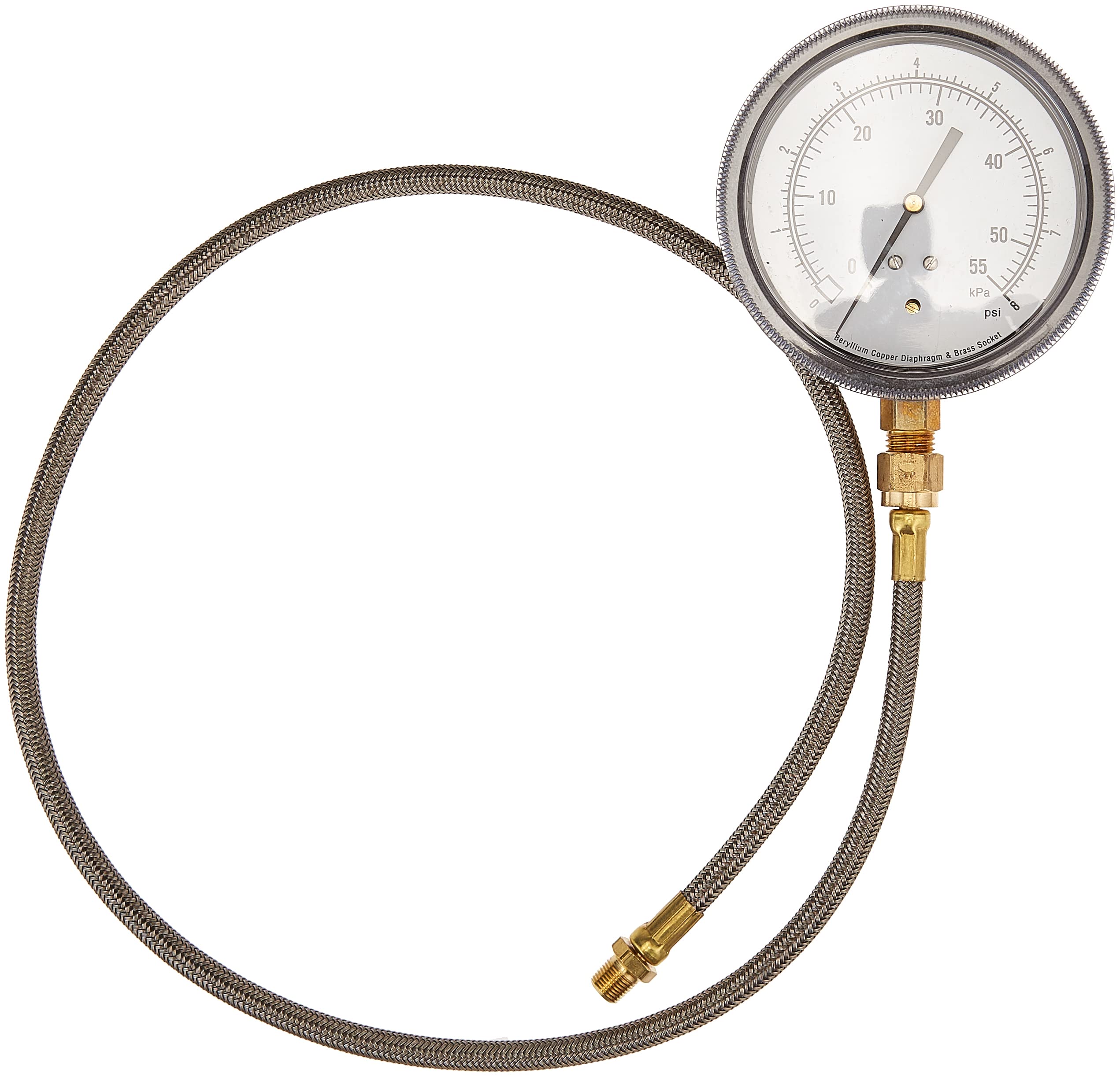 OTC 7215 Exhaust Back Pressure Gauge Kit - Professional Diesel Engine Diagnostic Tool for Mechanics & DIY Auto Repair | Perfect for Truck, RV & Heavy Equipment Maintenance