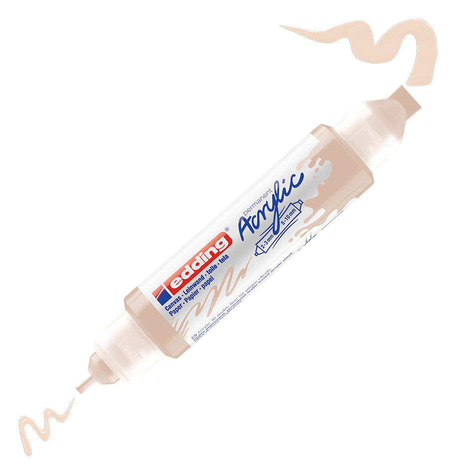 edding 5400 Acrylic 3D Double Liner - Premium Paint Marker for DIY Crafts, Signage & Art Projects - Perfect for Glass, Metal, Wood & Canvas Surfaces