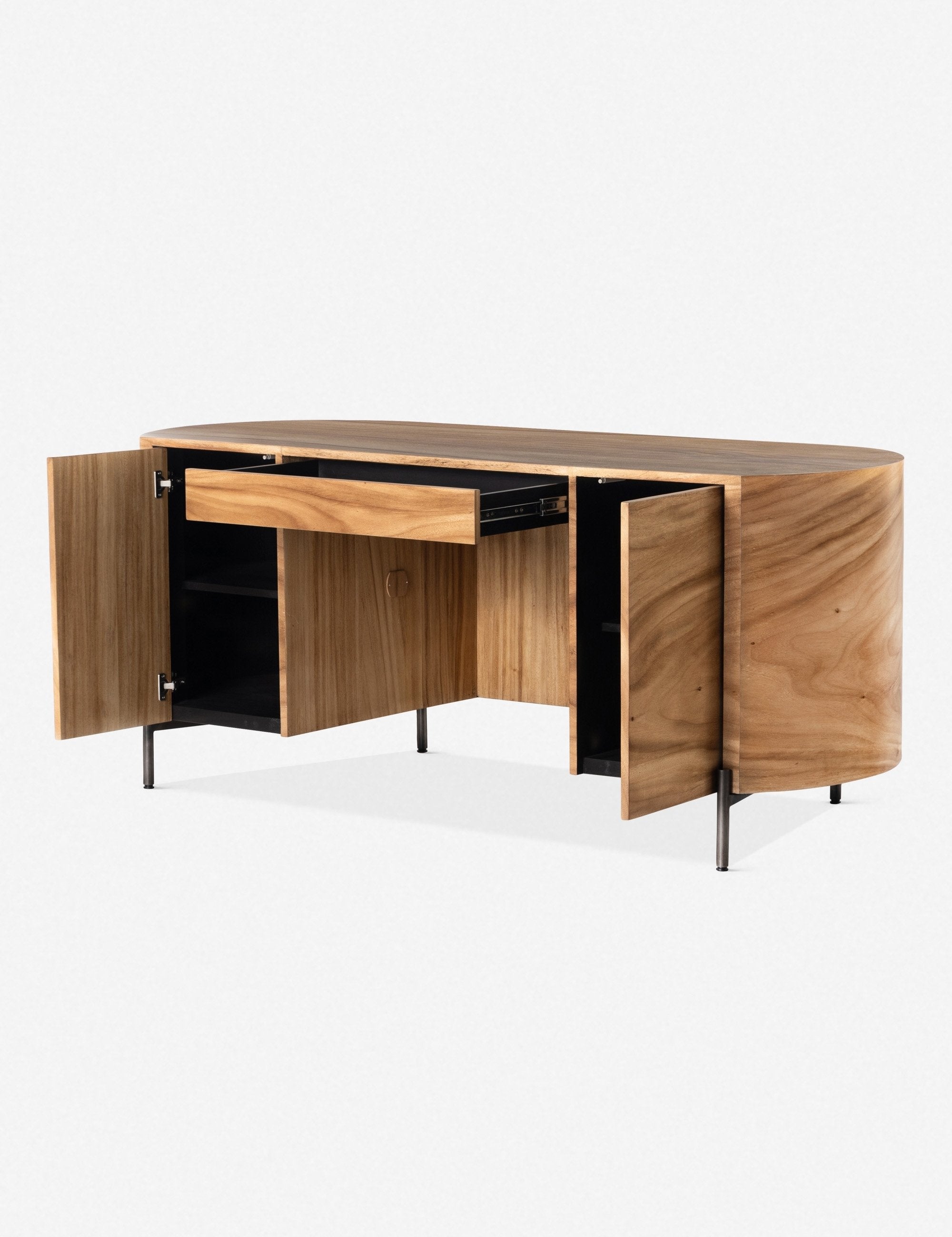 Emmanuel Desk - Modern Writing Desk with Drawers, Home Office Furniture for Small Spaces | Perfect for Remote Work, Study & Crafting