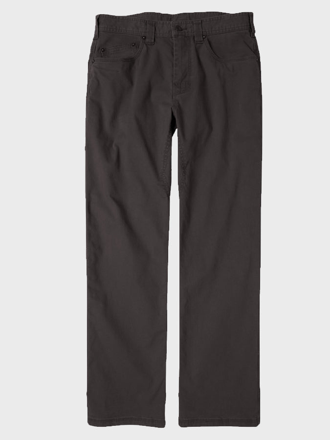 Prana Bronson Men's Trousers - Charcoal Gray Outdoor Hiking & Travel Pants for Active Lifestyle