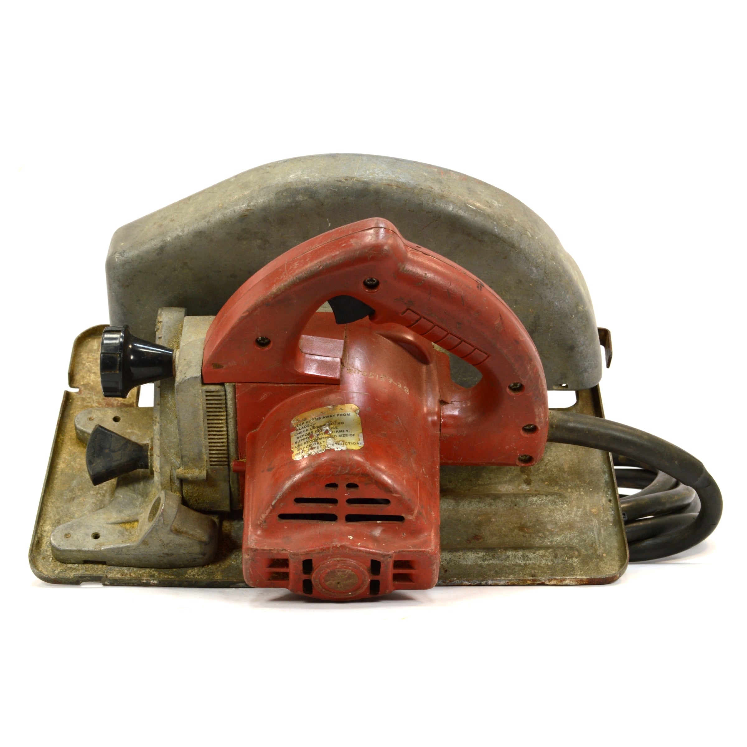 Heavy Duty Milwaukee Circular Beam Saw No. 6460 with 10.25-Inch Blade - 5200 RPM, 15 AMP - Perfect for Professional Woodworking and Construction Projects