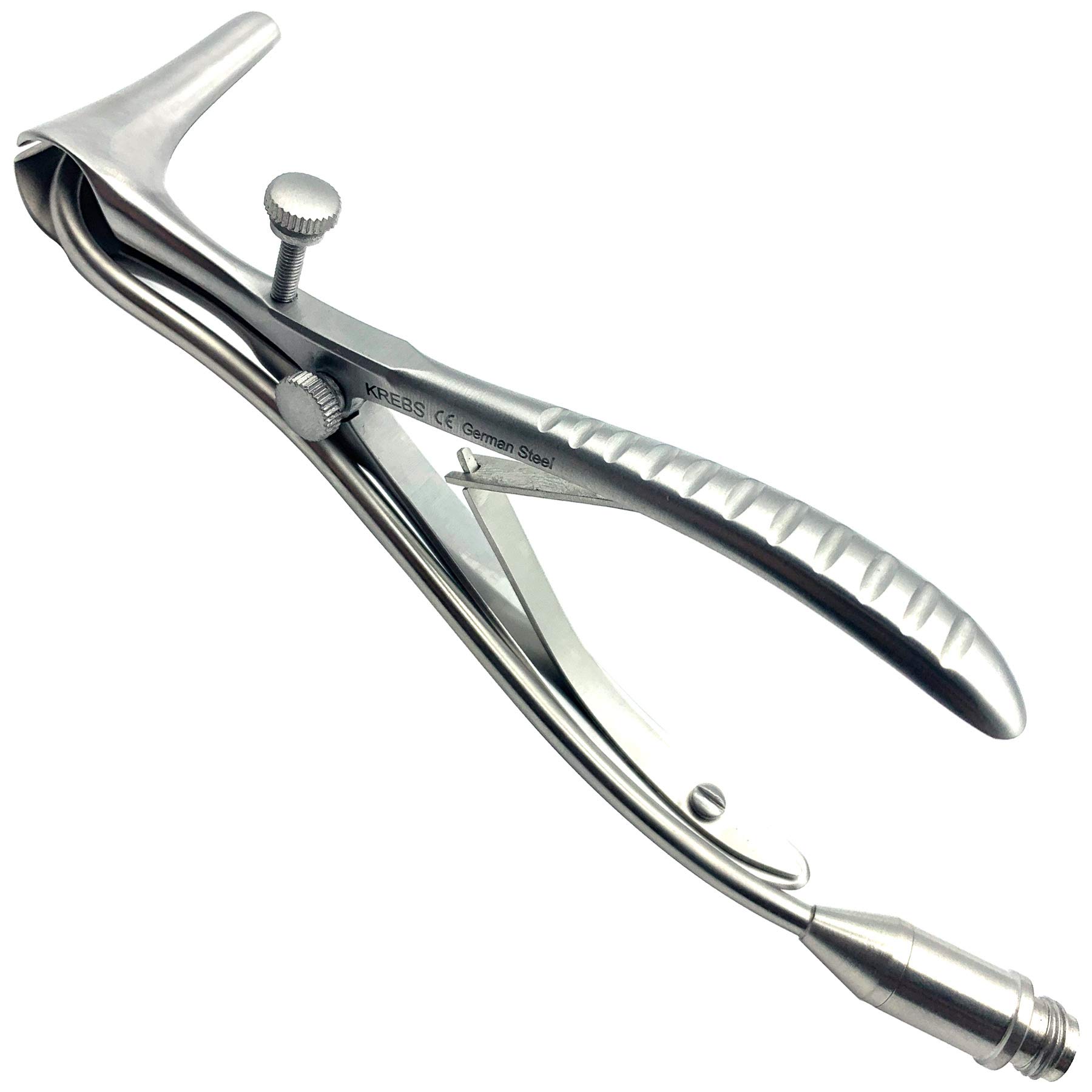 Killian Nasal Speculum with Fiber Optic Light Guide - 75mm x 13cm - Ideal for ENT Procedures & Nasal Examinations