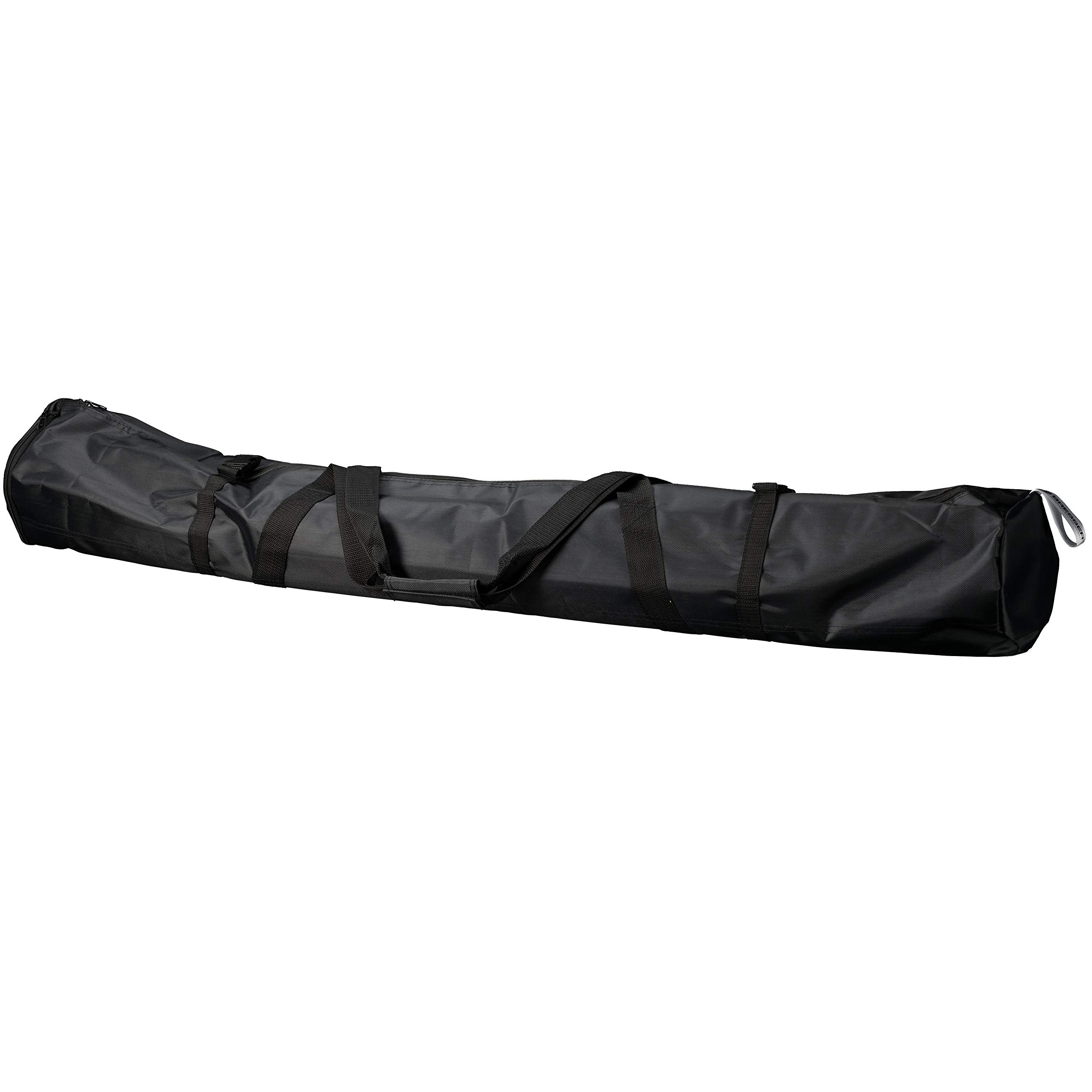 Bresser F001966 Pro Photo Studio Background System - 390x470cm Black Vinyl Backdrop for Towels, Paper, Photography | Ideal for BR D45, Product Shoots & Home Studios