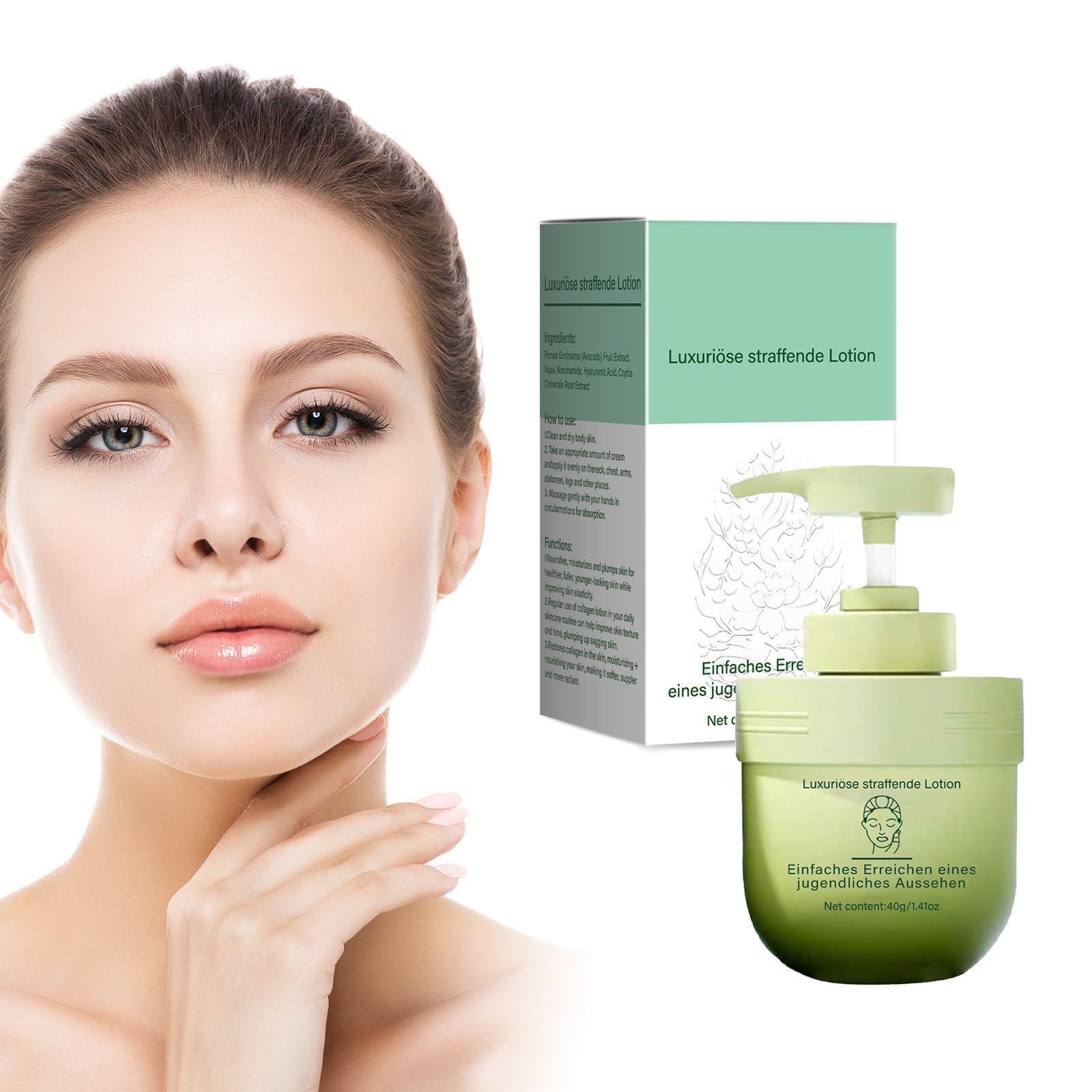 Histone Luxurious Collagen Firming Cream - Anti-Aging Face Moisturizer for Wrinkle Reduction & Skin Tightening (3 Pack) | Day & Night Cream for Dry, Mature Skin - Perfect for Daily Skincare Routine & Gift Sets