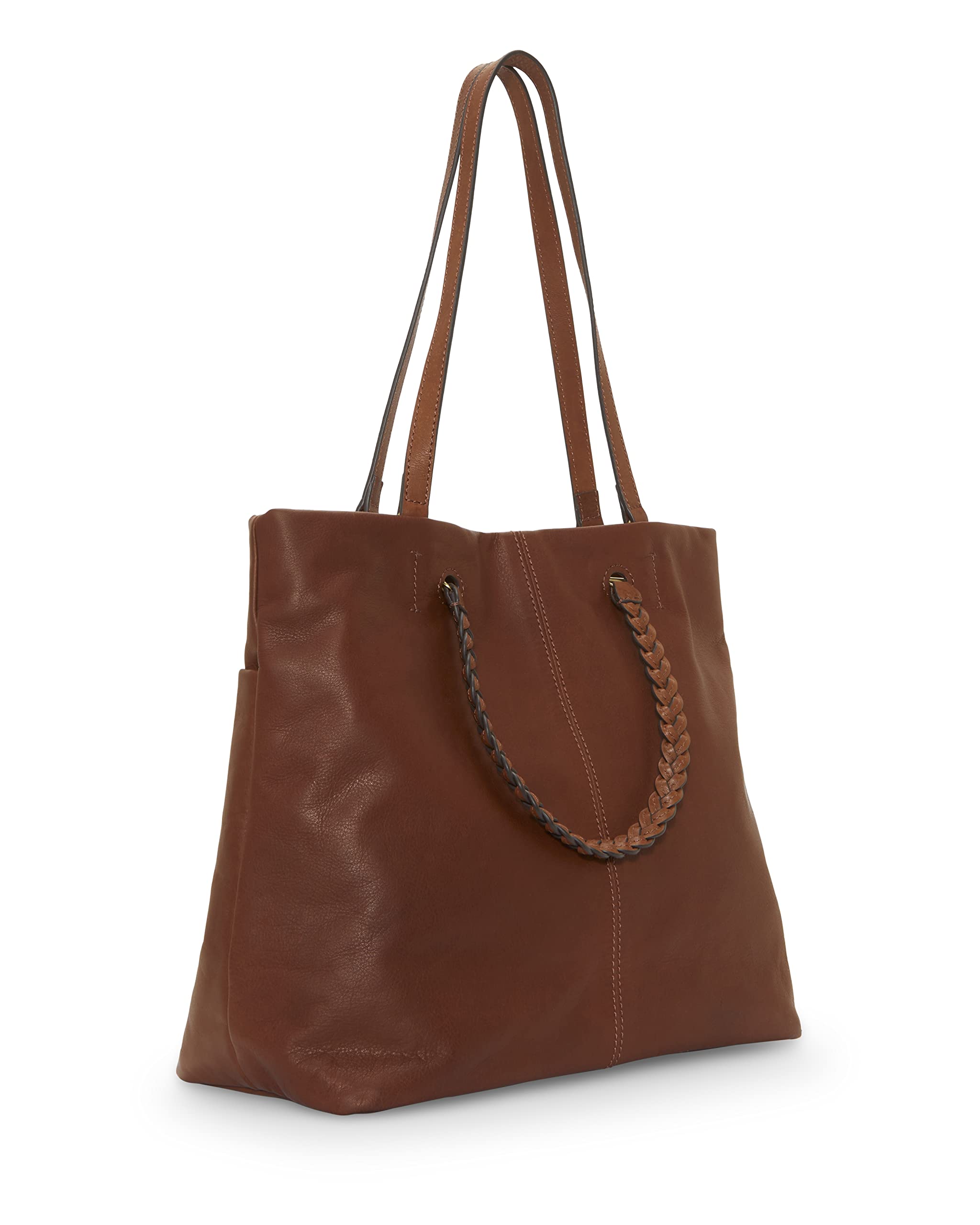 Lucky Brand Women's Jema Genuine Leather Tote Bag - Stylish & Spacious Handbag for Work, Travel & Everyday Use