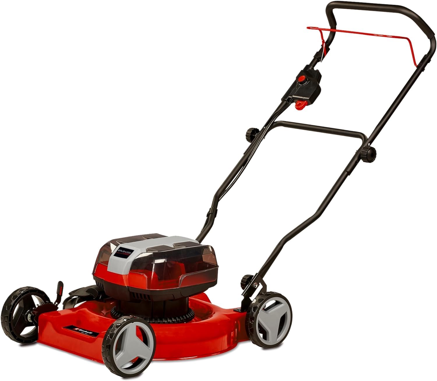 Einhell GE-CM 36/48 Li M-Solo Power X-Change Cordless Lawn Mower - 36V, 48cm Cutting Width, Brushless Motor, Mulching Function, Adjustable Cutting Height 30-75mm, Covers Up to 1000m² (Battery Not Included) - Perfect for Medium-Sized Lawns, Gardens, and Backyards