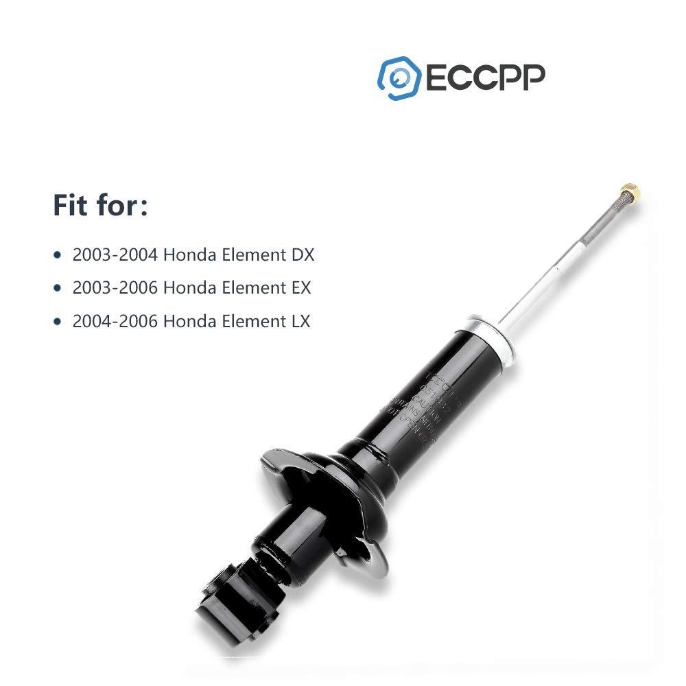 ECCPP Front & Rear Shock Absorbers for 2003-2006 Honda Element - Compatible with 331039, 331040, 344611, 72135, 72136, 71101 - Gas Strut Auto Suspension Set - Perfect for Smooth Ride & Off-Road Adventures