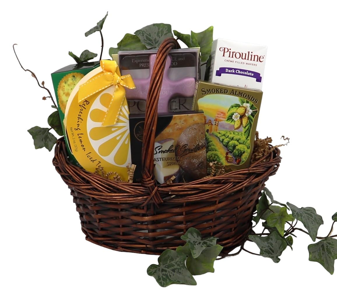 Sympathy Gift Basket - Thoughtful Condolence Gift Box with Gourmet Snacks & Comfort Items for Loss of Loved One | Perfect for Funeral, Memorial Service & Bereavement Support