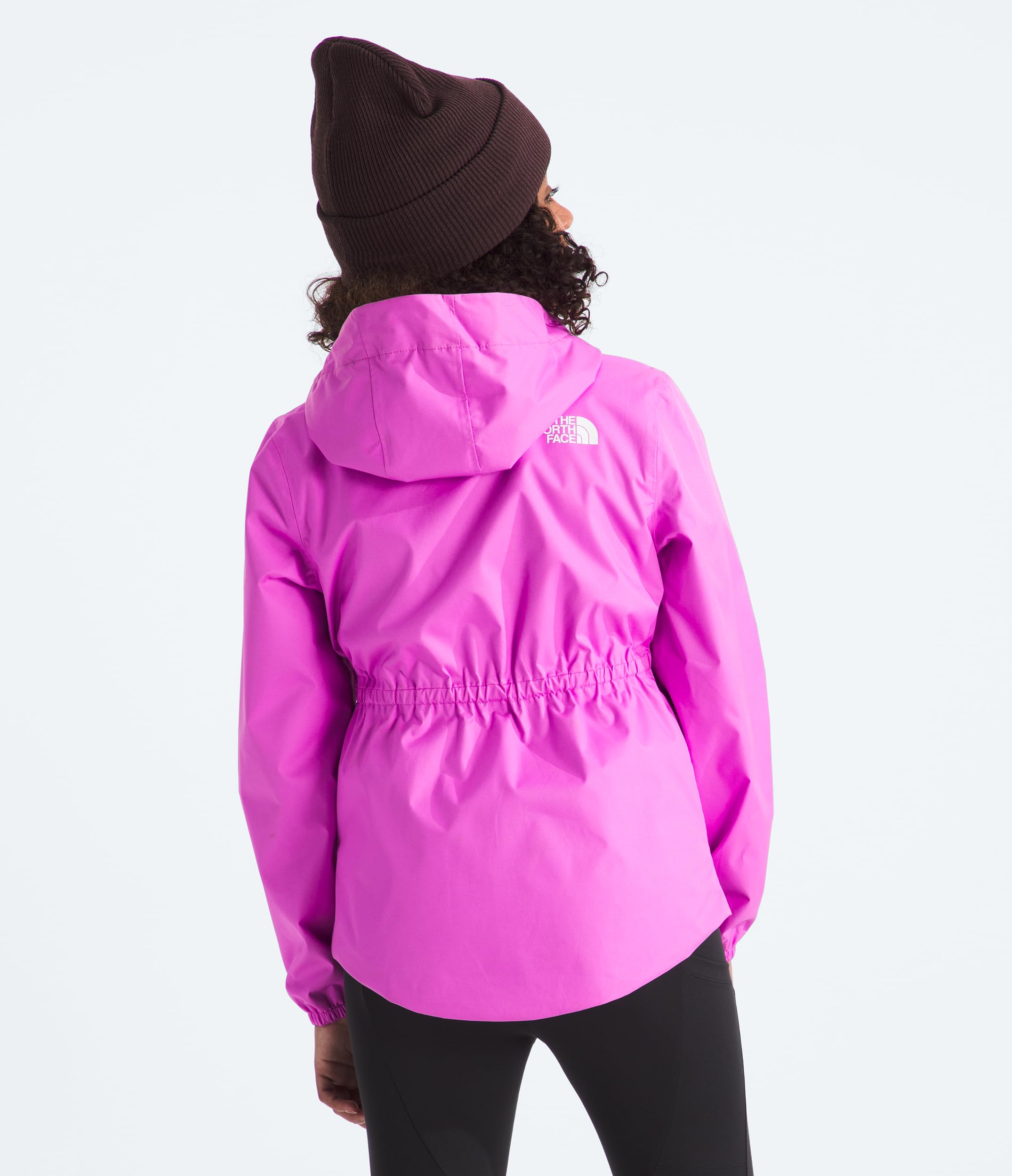 THE NORTH FACE Girls' Antora Waterproof Rain Jacket - Lightweight Windproof Hooded Coat for Outdoor Activities, Hiking & School (Toddler & Kids Sizes)