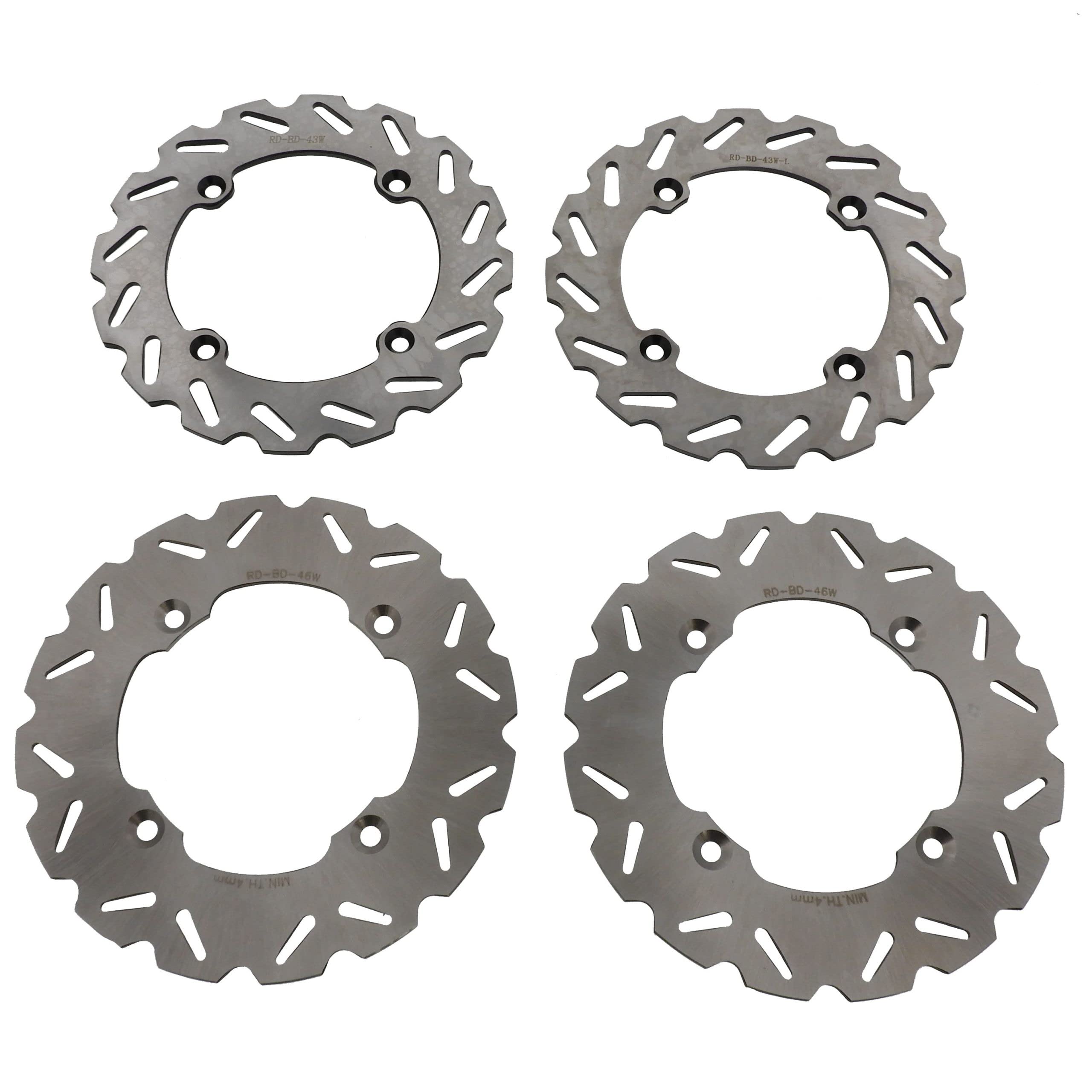 Can-Am Maverick XRS 1000R 4x4 Front & Rear RipTide Brake Rotors - High Performance Off-Road Braking System for 2014-2015 Models - Perfect for Dune Bashing, Trail Riding & Extreme Off-Road Adventures