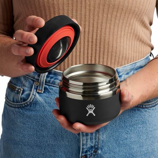 12 oz Insulated Stainless Steel Food Jar - Leak Proof Thermos for Hot & Cold Meals - Perfect for Lunch, Travel, Camping & Outdoor Activities