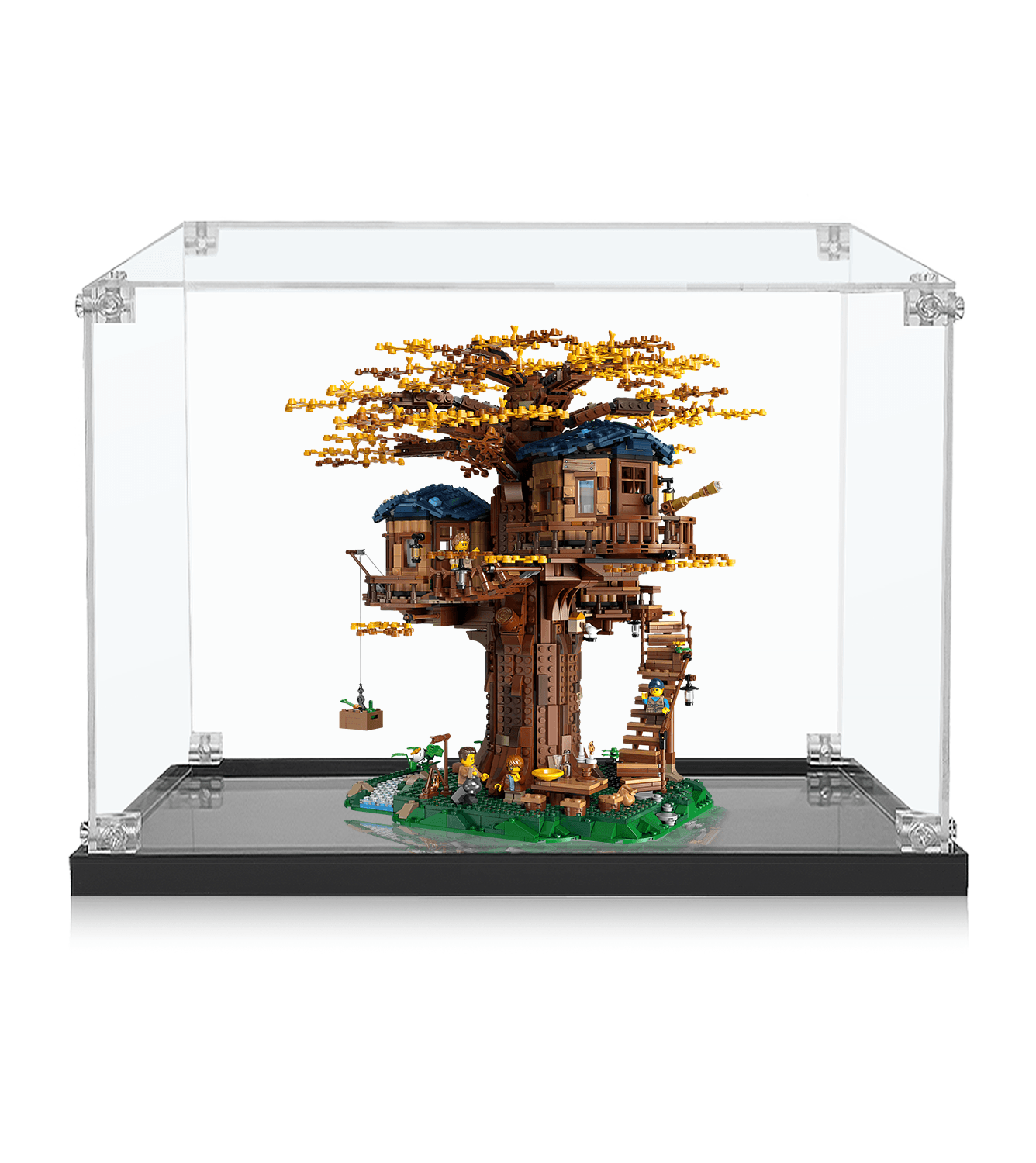 LEGO Ideas The Tree House 21318 Display Case - Premium Acrylic Showcase for LEGO Building Blocks - Perfect for Home Decoration & Collector's Showcase