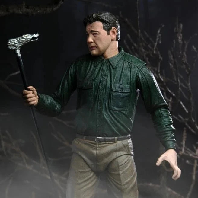 Universal Monsters Ultimate The Wolf Man Action Figure - Classic Horror Collectible for Fans, Halloween Decor, Movie Night Props