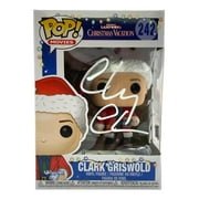 Chevy Chase Signed National Lampoon's Christmas Vacation Funko Pop #242 - Authentic Autograph Collectible - Perfect for Christmas Decor & Movie Memorabilia Display