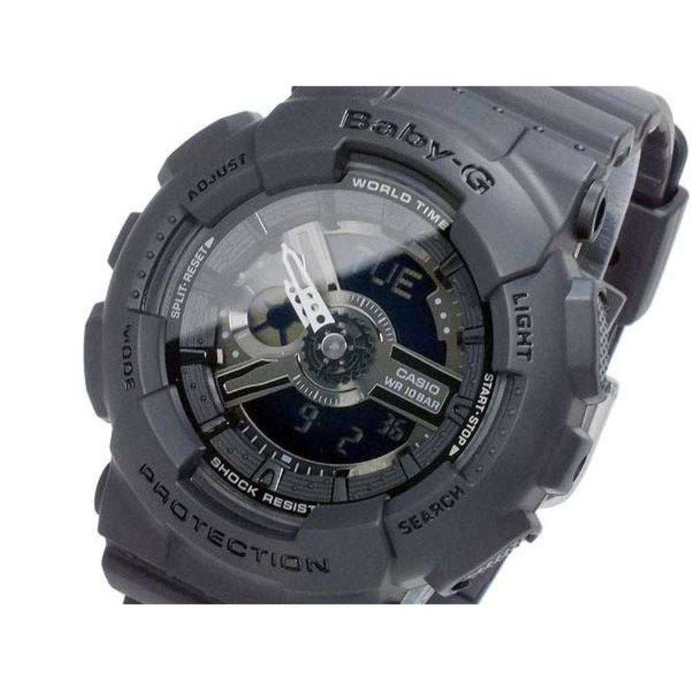 Casio Baby-G BA-110BC-1ADR Digital Sport Watch for Women - Shock Resistant, Water Resistant, LED Light - Perfect for Running, Swimming & Outdoor Activities