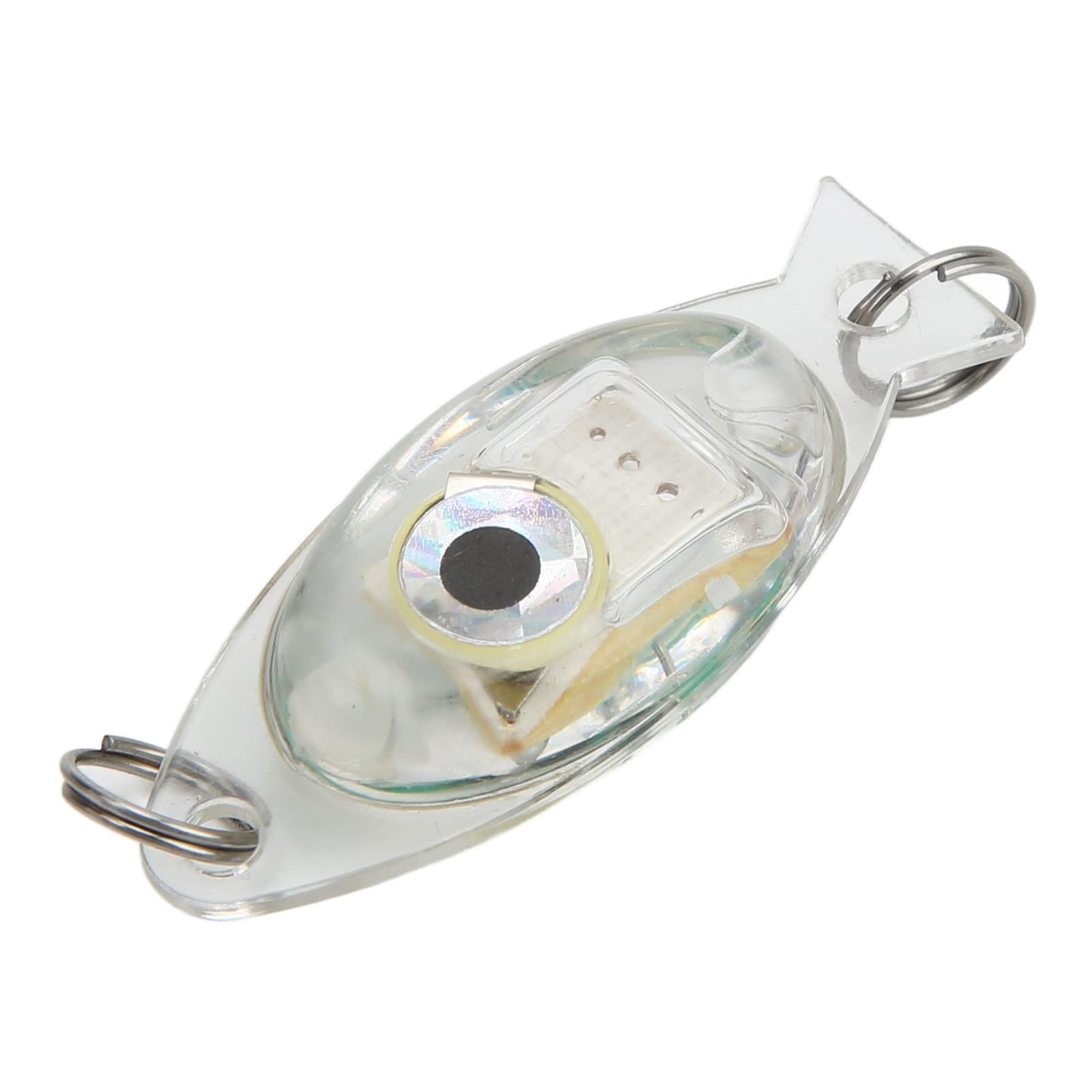Qqmora Deep Drop Fishing Light - Reusable LED Fishing Lamp with ABS Shell, Pressure Resistant & Waterproof for Night Fishing (Blue) | Ideal for Deep Sea, Ice Fishing & Nighttime Angling