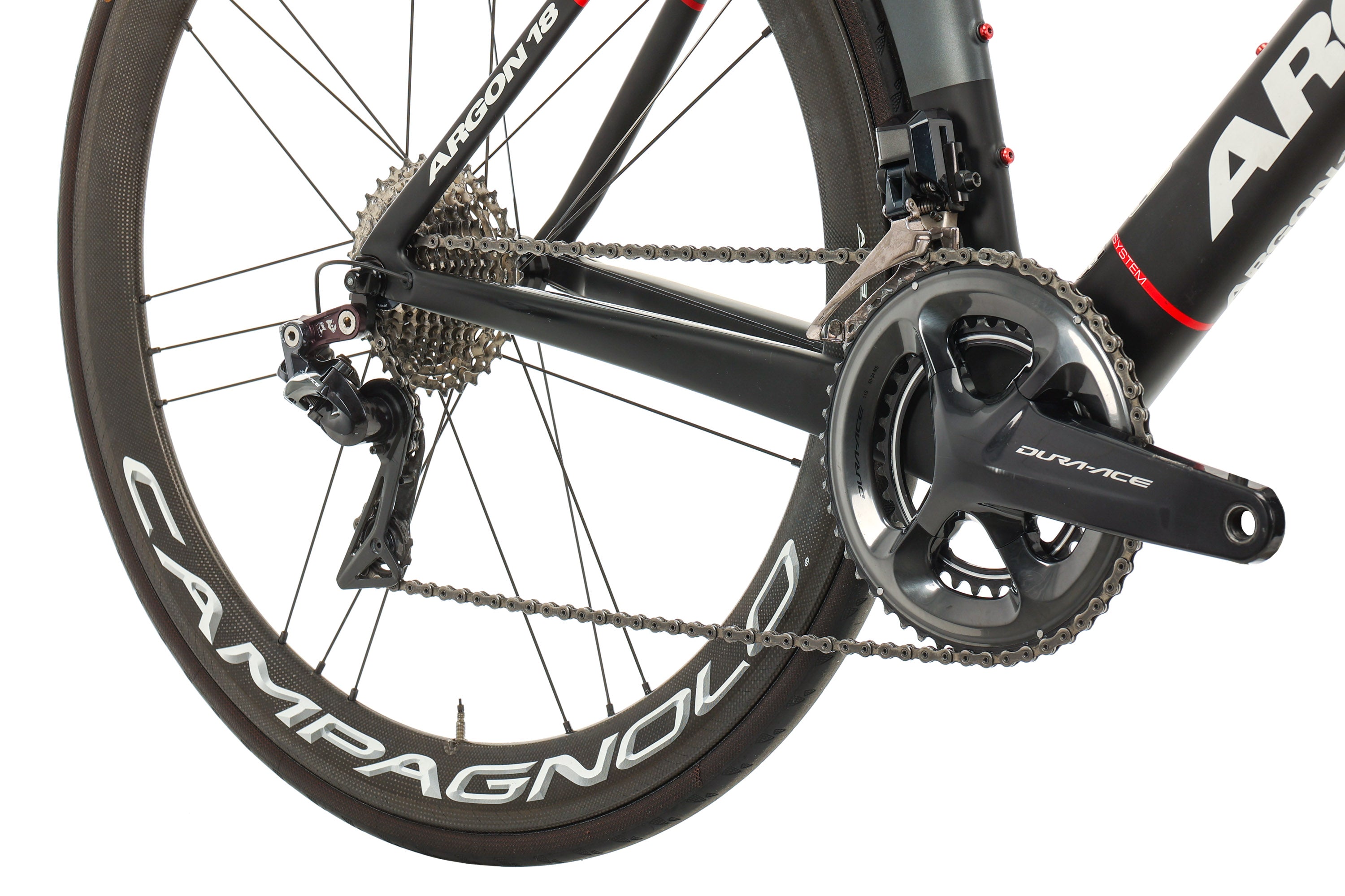 Argon 18 Nitrogen Pro Road Bike - Lightweight Carbon Frame, Shimano Ultegra Groupset, Medium Size (54cm) - Perfect for Racing, Endurance Riding & Long-Distance Cycling