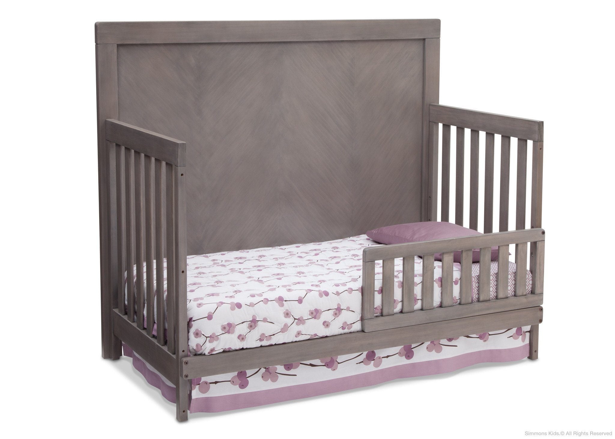 Bellante 4-in-1 Convertible Baby Crib - Toddler Bed, Daybed & Full-Size Bed - Safe & Stylish Nursery Furniture for Newborns to Teens (White) - Perfect for Bedrooms, Daycare Centers & Guest Rooms