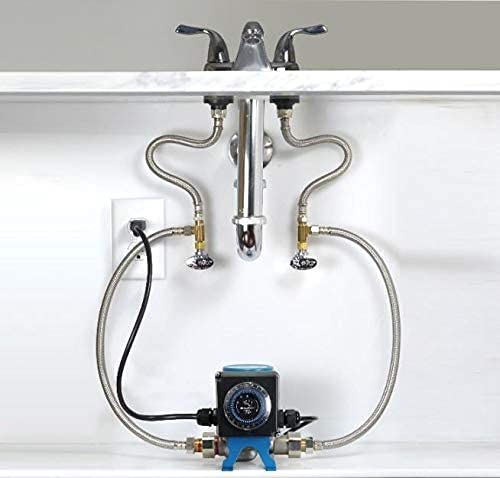 APCOM UT1 Under Sink Hot Water Recirculation Pump - Instant Hot Water System for Tank Water Heaters | Save Water & Energy in Bathroom, Kitchen & Laundry Rooms
