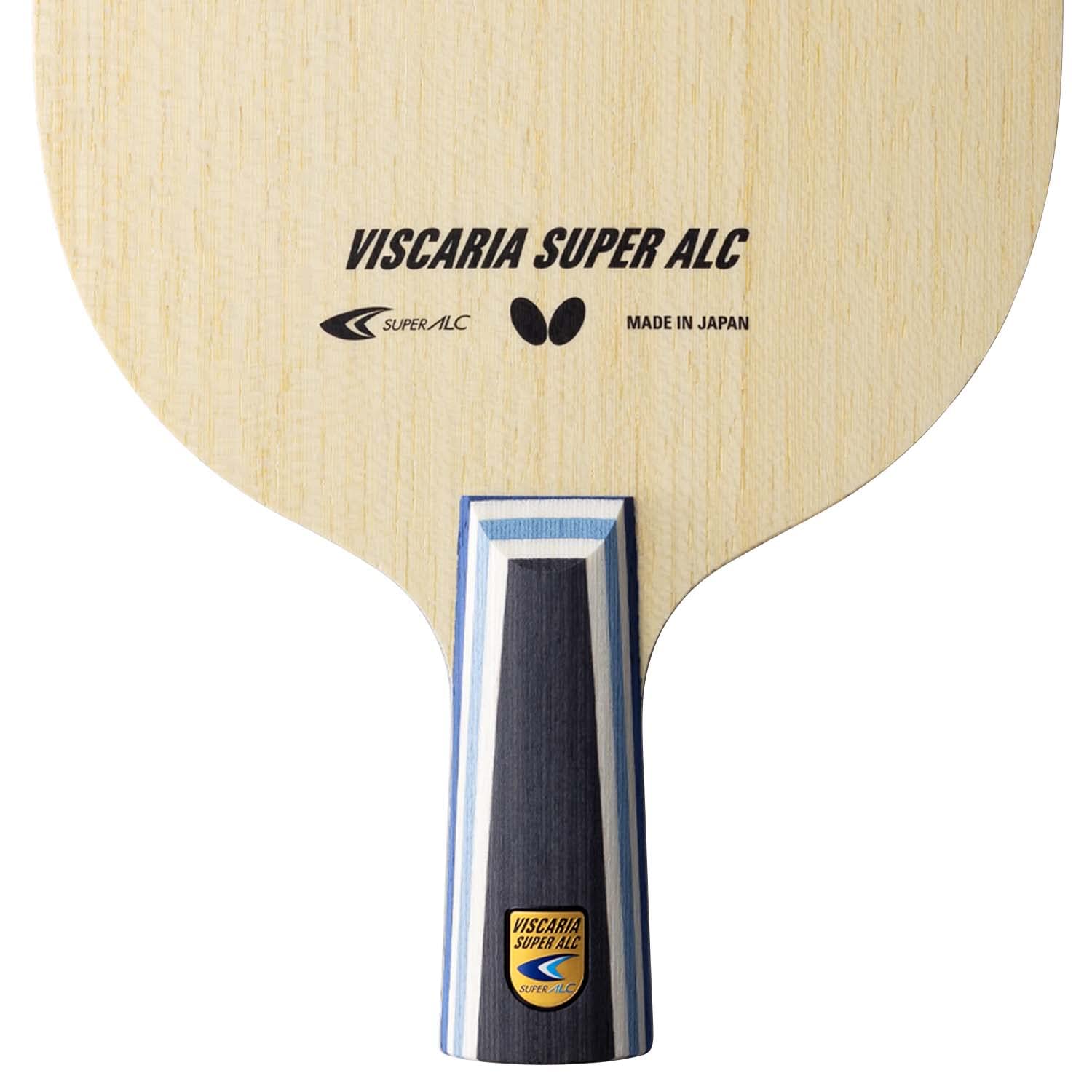 Butterfly Viscaria Super ALC Table Tennis Racket - Professional Carbon Fiber Blade for Competitive Play - Chinese Penhold & Shakehand Grip Styles - Perfect for Tournament Training & Advanced Players