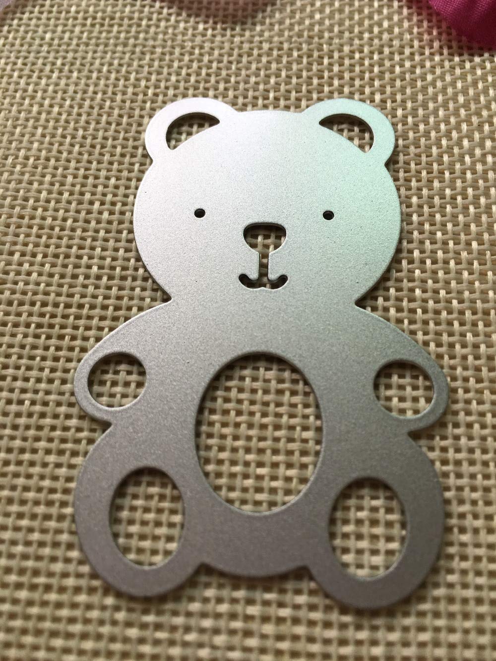 Lovely Bear Metal Cutting Dies for DIY Scrapbooking, Photo Albums & Card Making - Embossing Stencils & Decorative Craft Supplies for Paper Crafting Projects