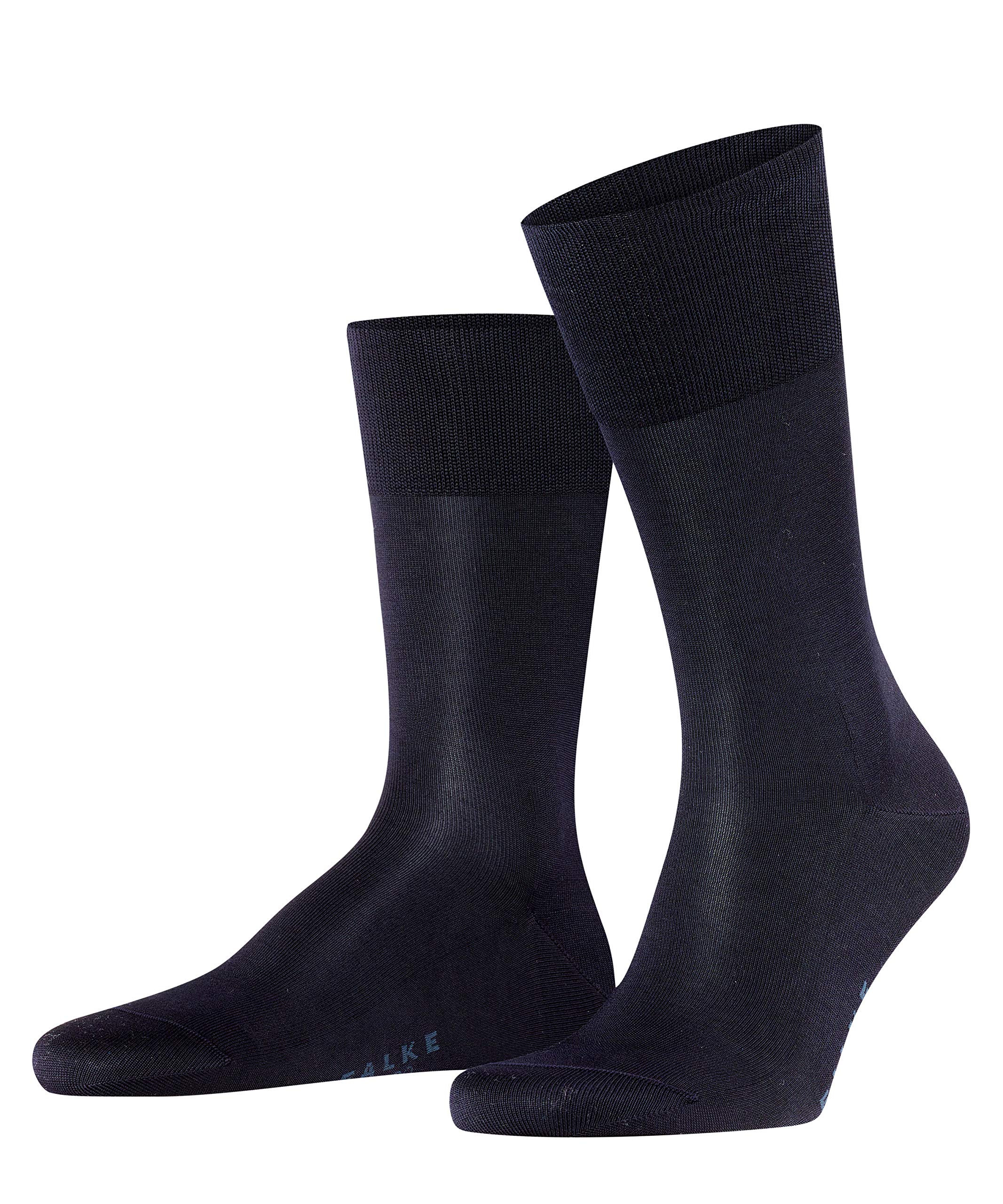 FALKE Tiago Men's Dress Socks - Premium Sustainable Cotton Crew Socks for Business & Formal Wear - 1 Pair - Perfect for Office, Weddings & Professional Occasions