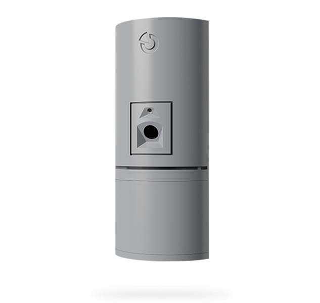 JA 162PC GR Wireless Motion Detector with Camera - Gray | Indoor/Outdoor Security Surveillance for Home & Office