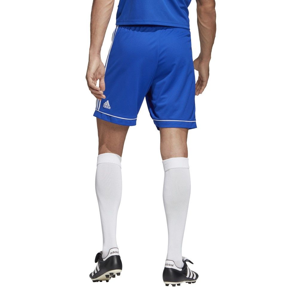 Adidas Youth Squadra 17 Soccer Shorts - Blue & White Athletic Shorts for Boys - Perfect for Training, Games & Casual Wear