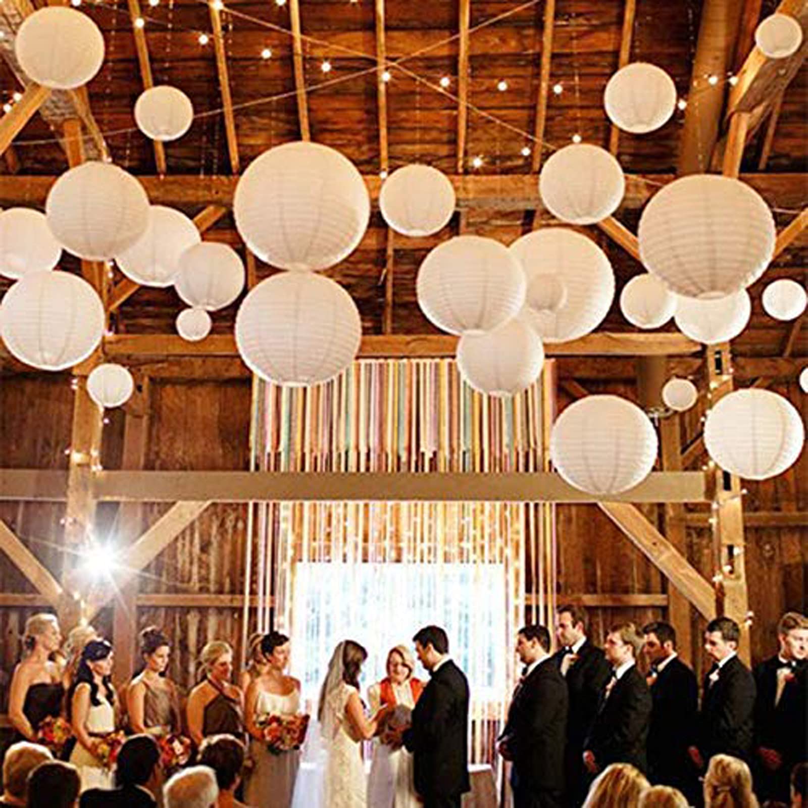 Yizhet 30 Pack Warm White LED Balloon Lights - Waterproof Mini String Lights for Party, Wedding, Halloween, Christmas Decorations - Perfect for Paper Lanterns, Balloons & Festival Decor
