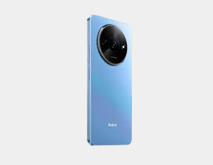 Xiaomi Redmi A3 4G Smartphone - 128GB ROM 4GB RAM Dual SIM GSM Unlocked (Blue) - Perfect for Travel, Business & Everyday Use